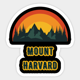 Mount Harvard Sticker